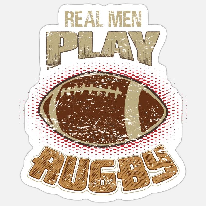 rugby Sticker size S (10 x 10 cm)