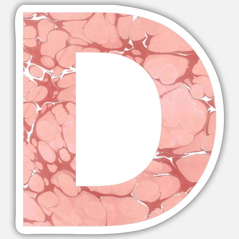 d 225 - Sticker Größe S (10 x 10 cm) - Mattweiß