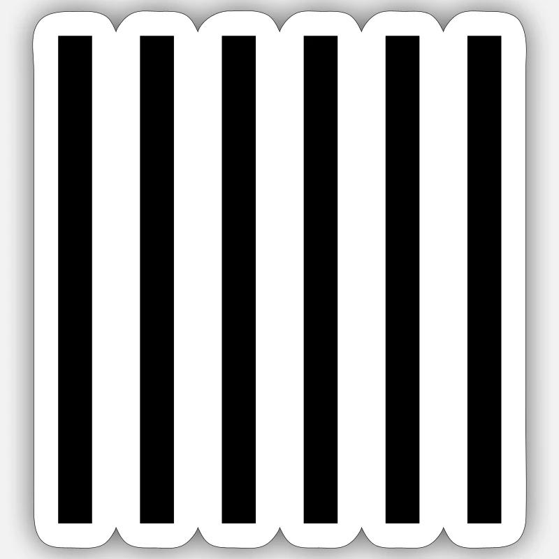 Style Bars Sticker size S (10 x 10 cm)