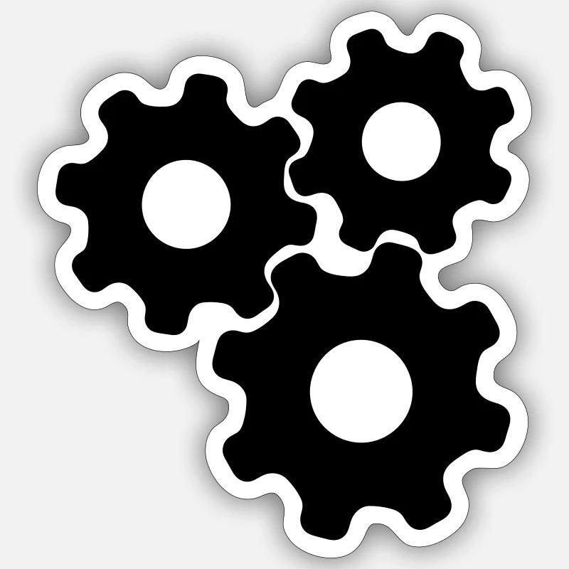 Sticker Größe S (10 x 10 cm) - 