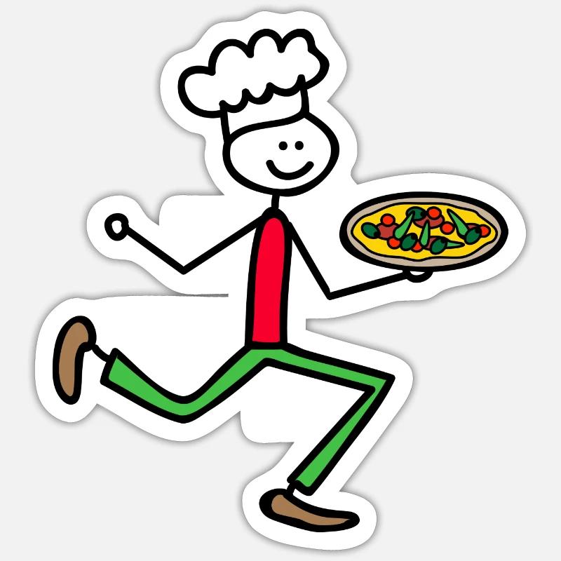 Sticker Größe S (10 x 10 cm) - 