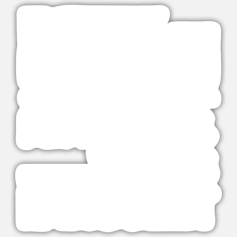 S'il vous plaît ne suivez pas | libre choix de la couleur dans la conception Sticker taille S (10 x 10 cm)