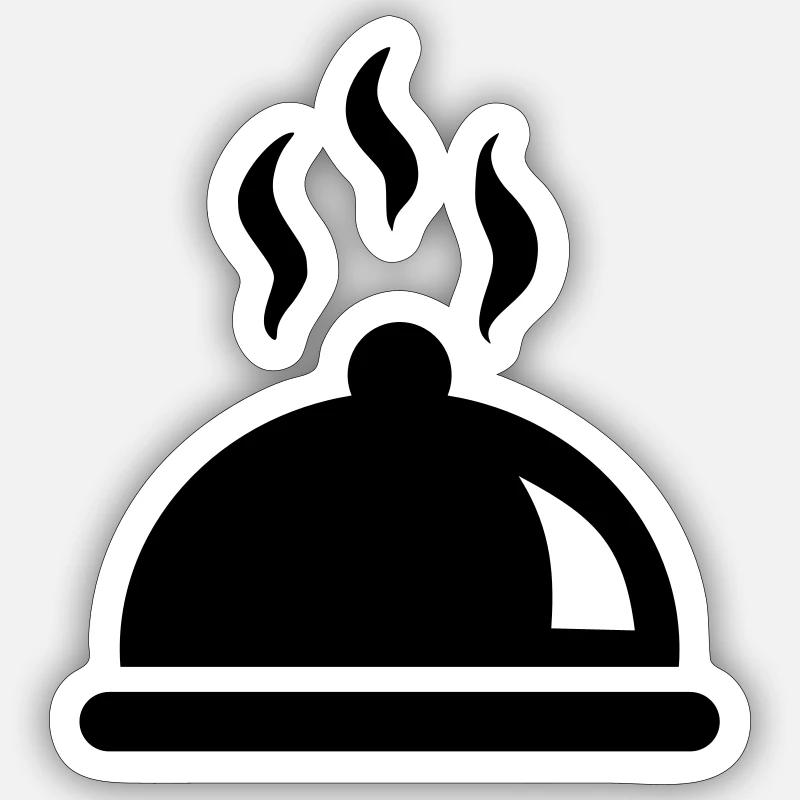 Manger Sticker taille S (10 x 10 cm)