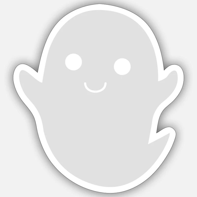 ghost Sticker size S (10 x 10 cm)