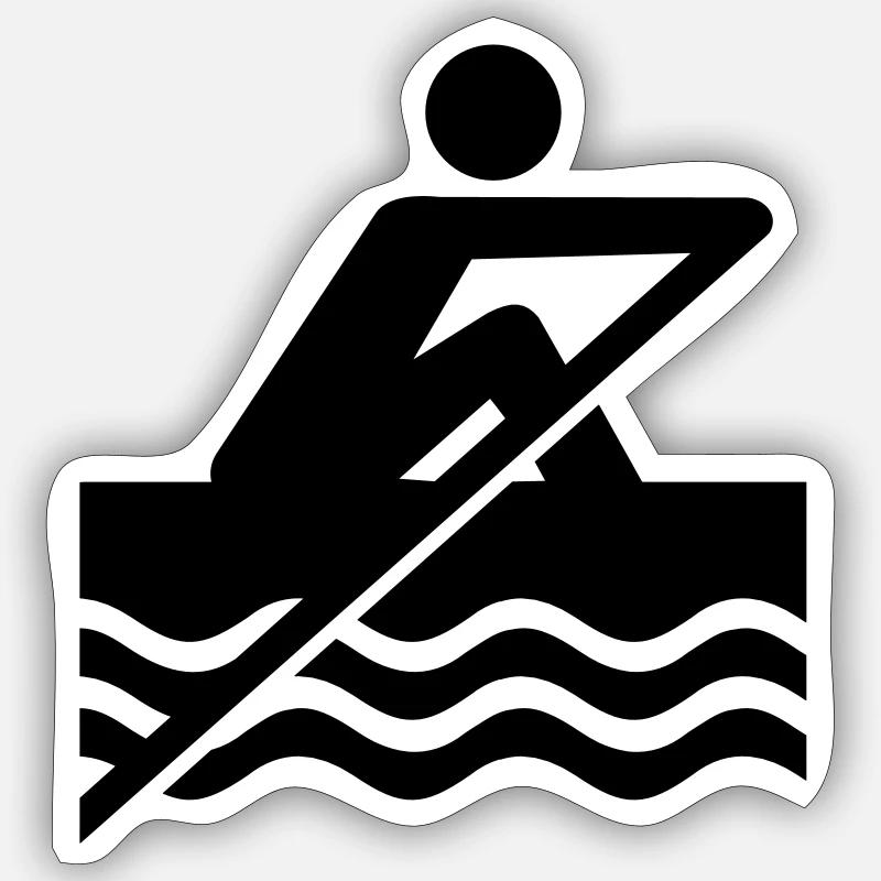 Aviron Sticker taille S (10 x 10 cm)