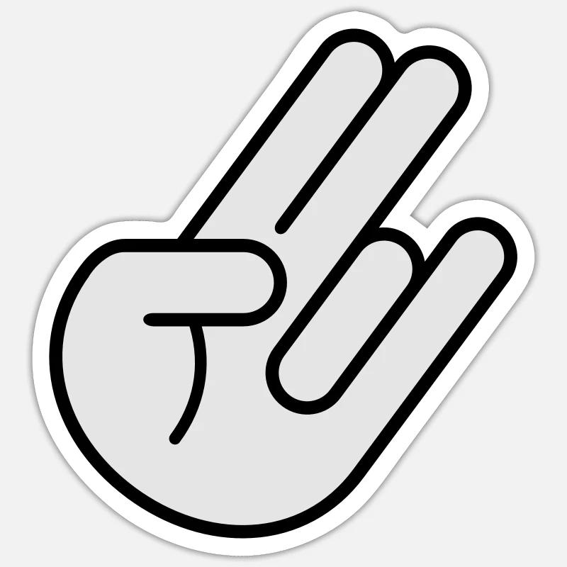 Sticker taille S (10 x 10 cm) - 