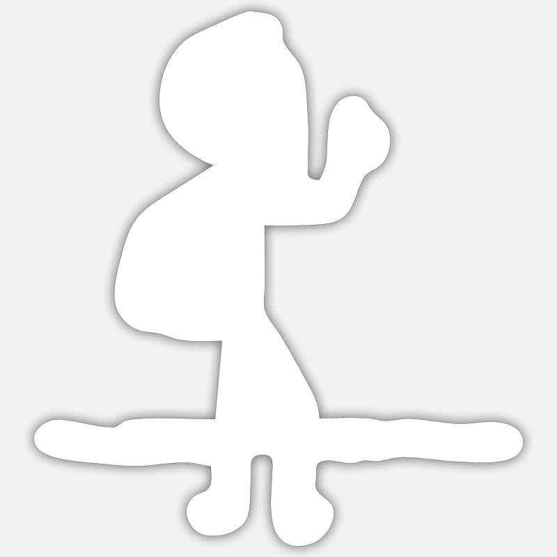 Sticker Größe S (10 x 10 cm) - 