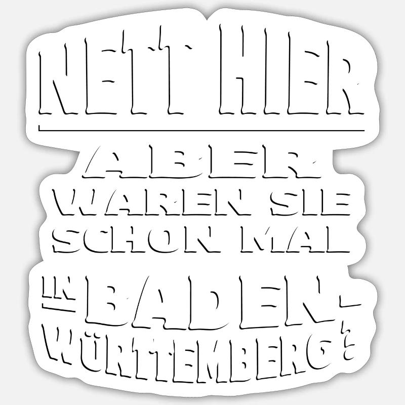Sticker Größe S (10 x 10 cm) - 