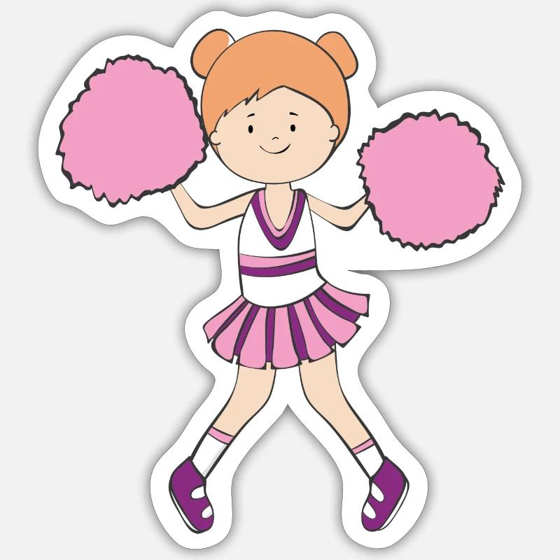 dancer Sticker size S (10 x 10 cm)
