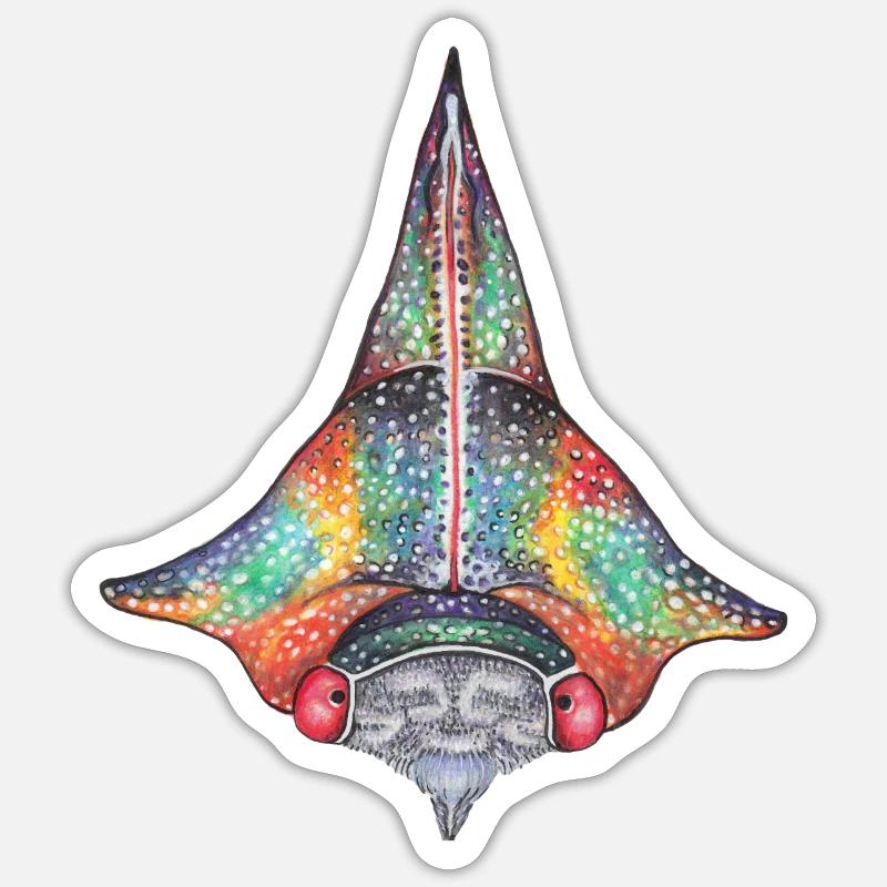 Treehopper - Sticker size S (10 x 10 cm) - white matte