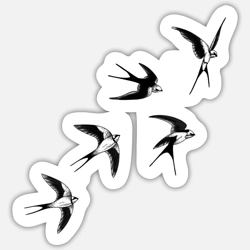 Sticker taille S (10 x 10 cm) - 