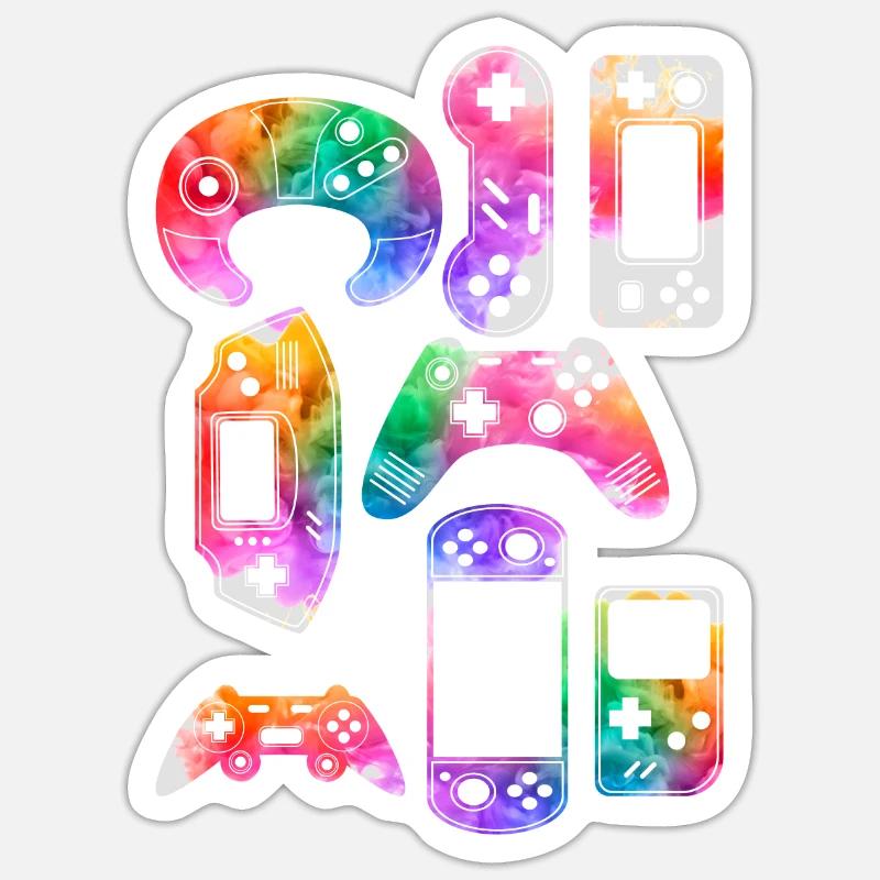 Videospiel-Controller Sticker Größe S (10 x 10 cm)