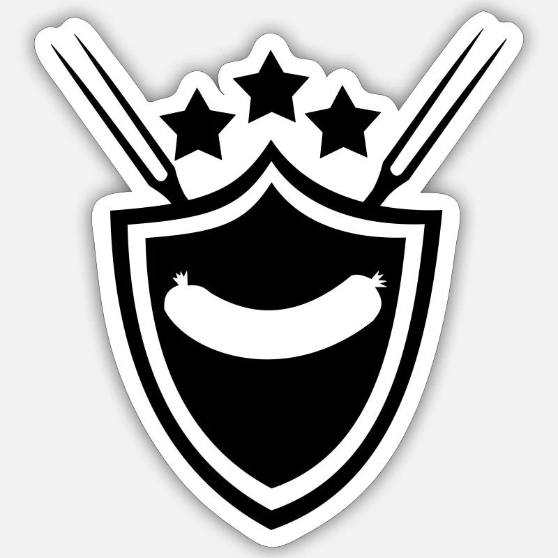 Sticker taille S (10 x 10 cm) - 