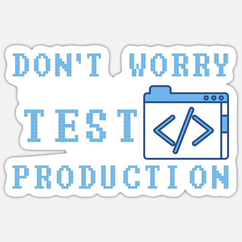 IT computer scientist Sticker size S (10 x 10 cm)