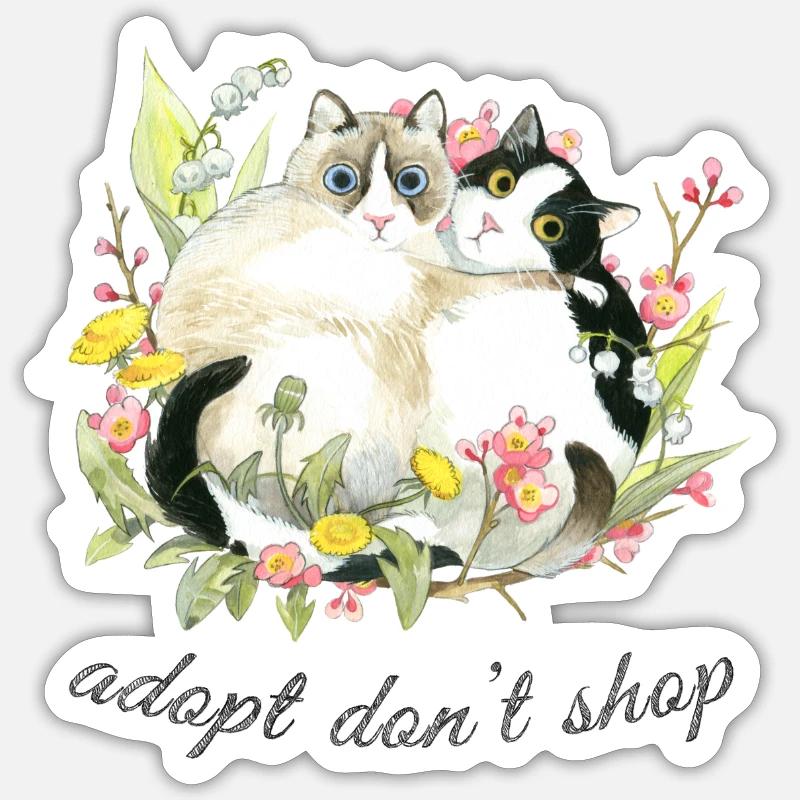 Sticker Größe S (10 x 10 cm) - 