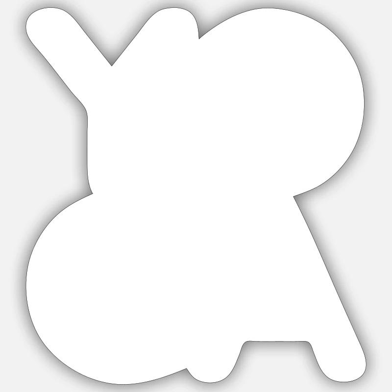 Sticker taille S (10 x 10 cm) - 