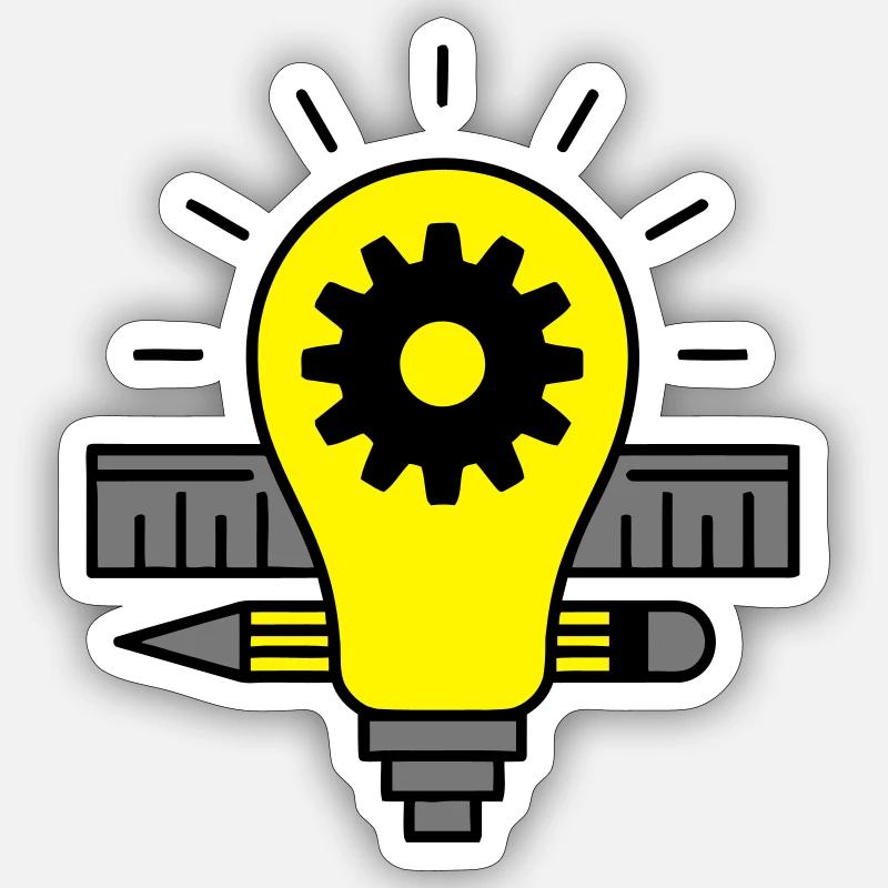 Sticker taille S (10 x 10 cm) - 