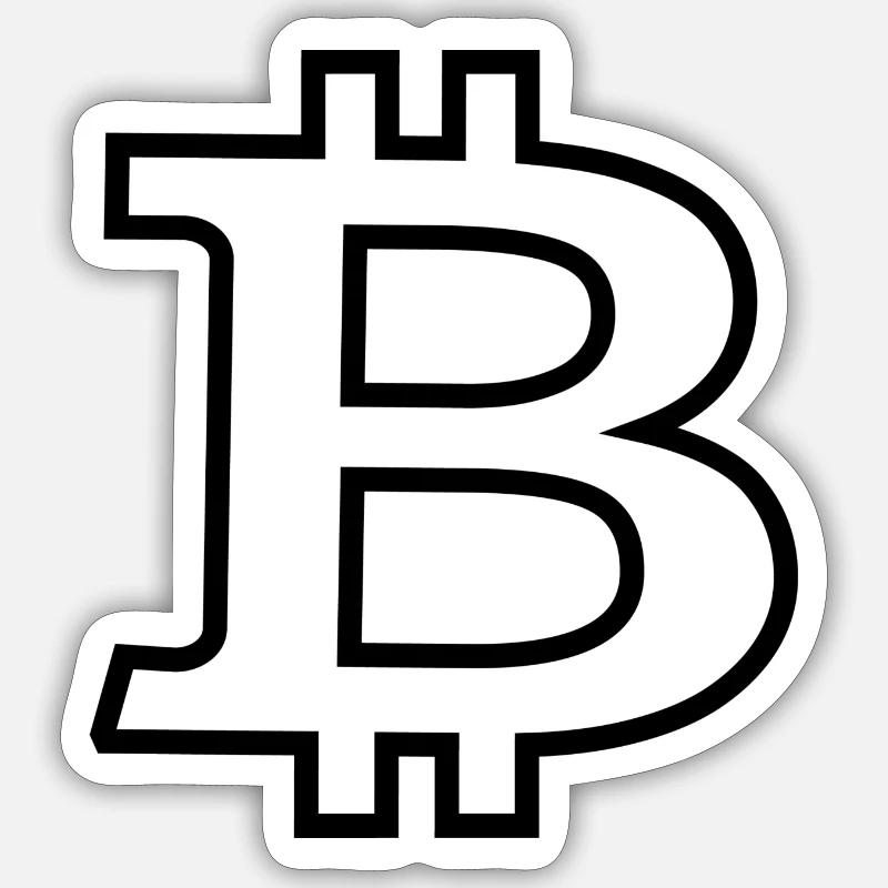 Bitcoin Sticker size S (10 x 10 cm)