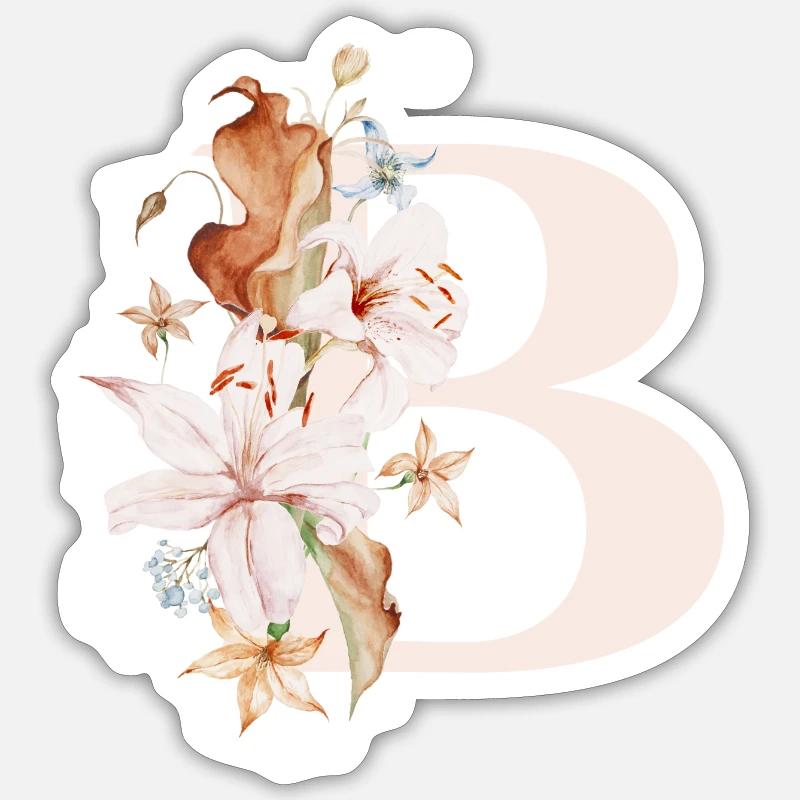 B - Sticker size S (10 x 10 cm) - white matte
