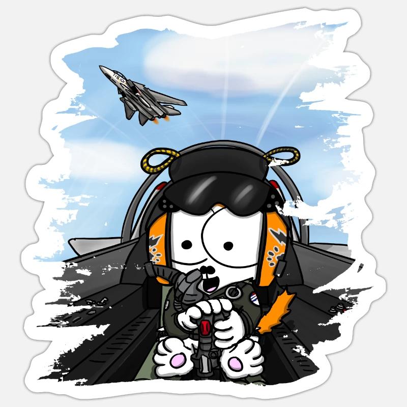 Sticker Größe S (10 x 10 cm) - 