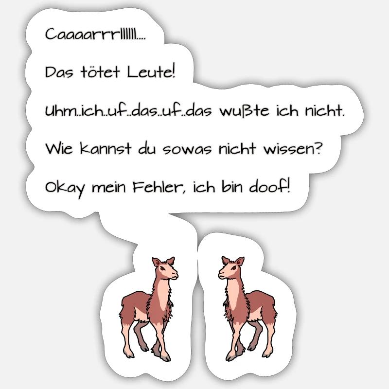 Sticker Größe S (10 x 10 cm) - 