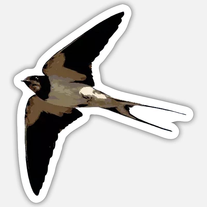 Schwalbe Sticker Größe S (10 x 10 cm)