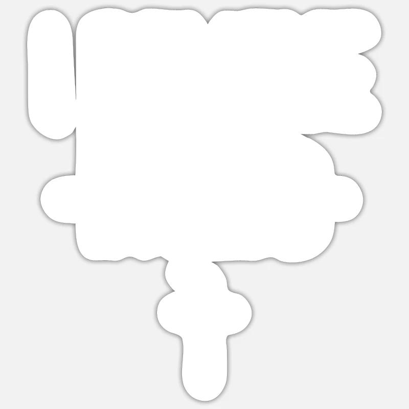 Sticker size S (10 x 10 cm) - 