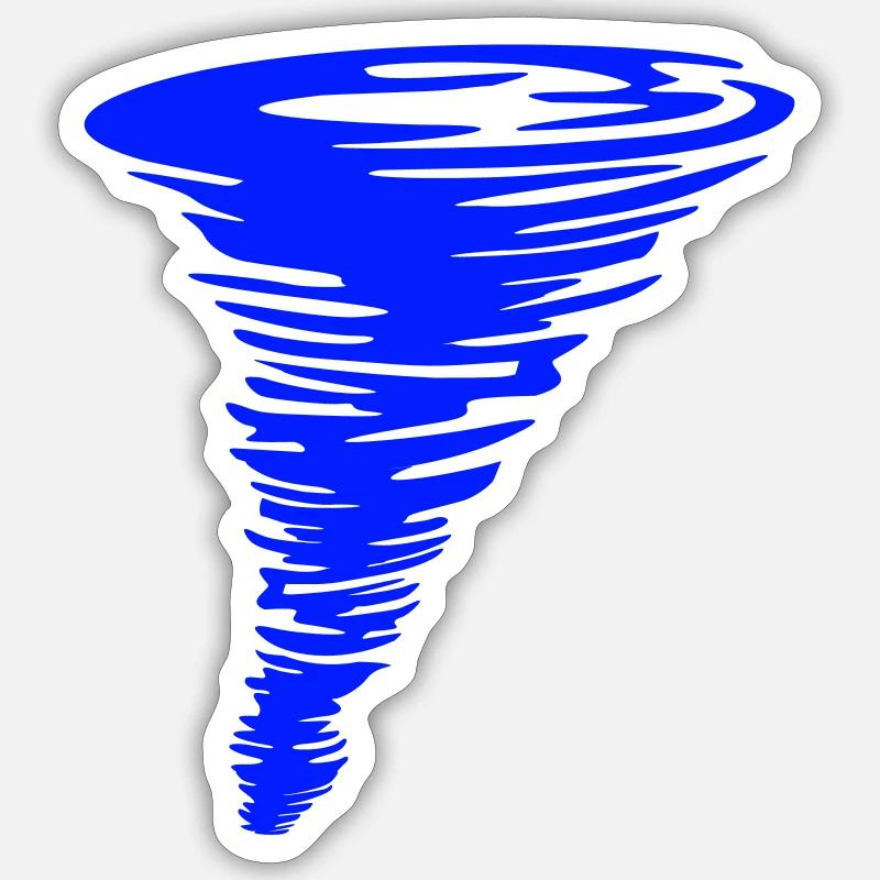 Tornade Sticker taille S (10 x 10 cm)