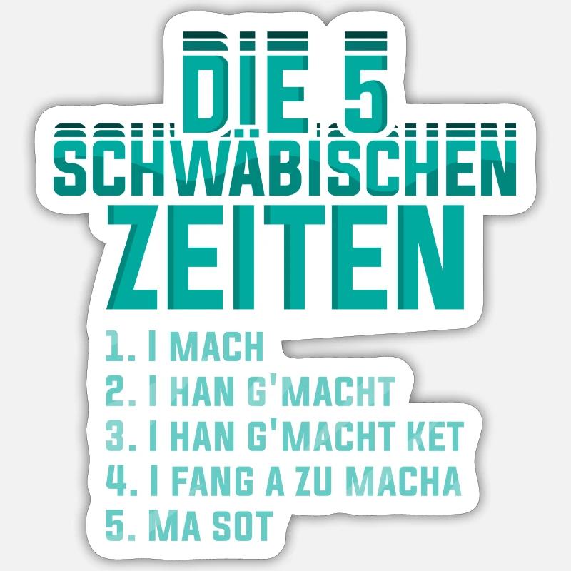Sticker Größe S (10 x 10 cm) - 