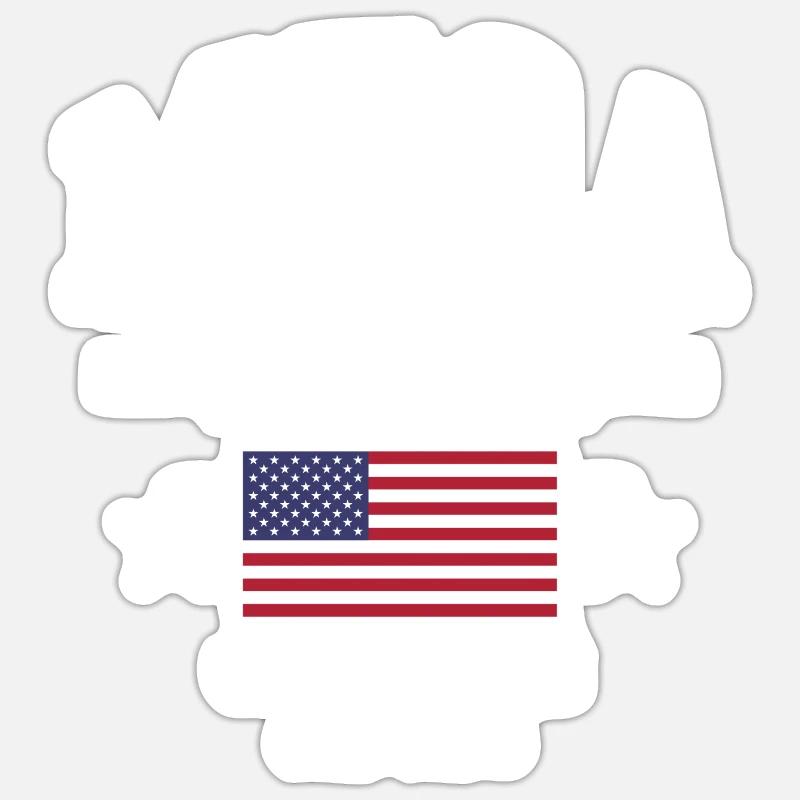 Mesa - Sticker size S (10 x 10 cm) - white matte