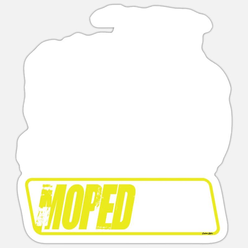 Simson Schwalbe KR51 - CYCLOMOTEUR Sticker taille S (10 x 10 cm)