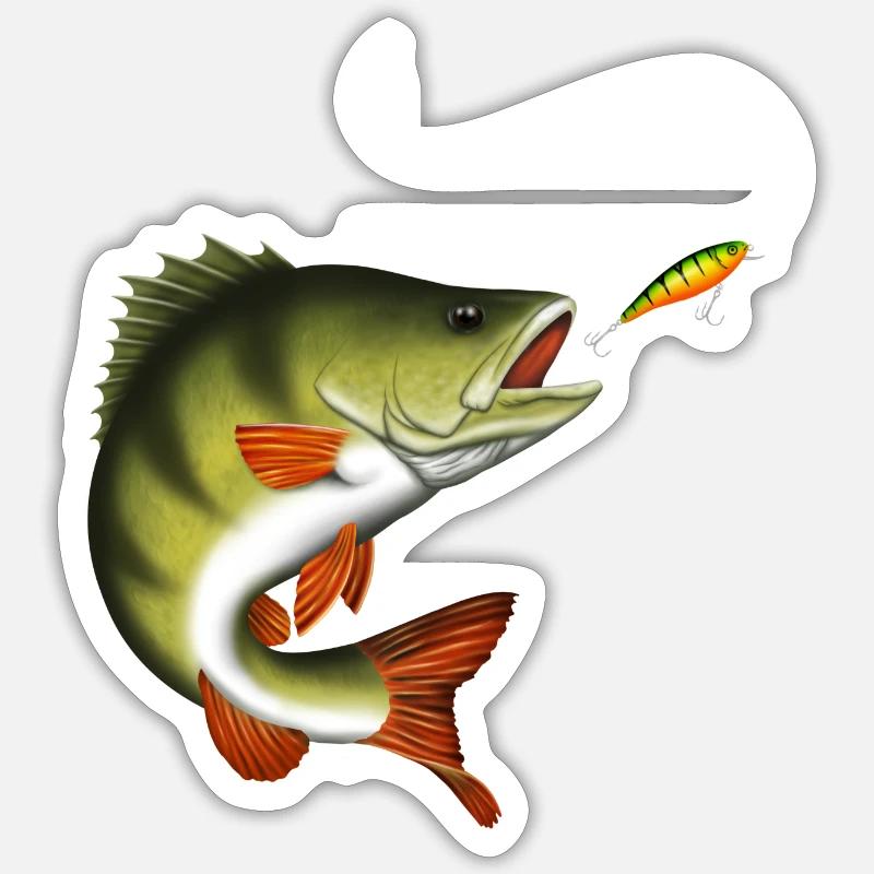 Perch Sticker size S (10 x 10 cm)