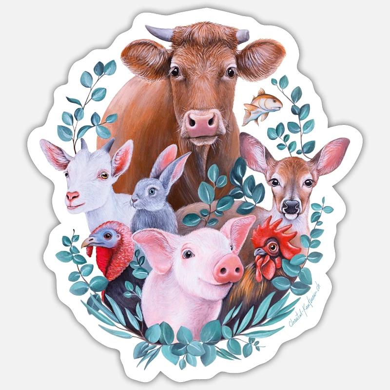 Sticker taille S (10 x 10 cm) - 
