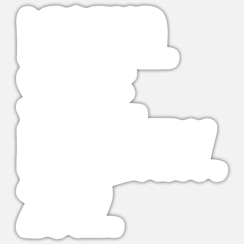 Legend Since February 2012 - Sticker size S (10 x 10 cm) - white matte