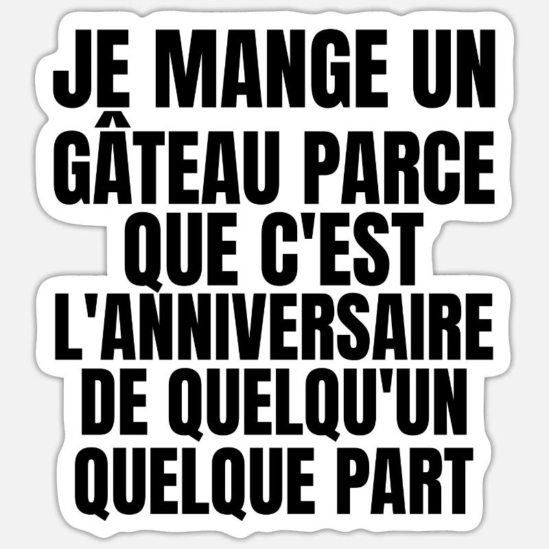 Sticker taille S (10 x 10 cm) - 