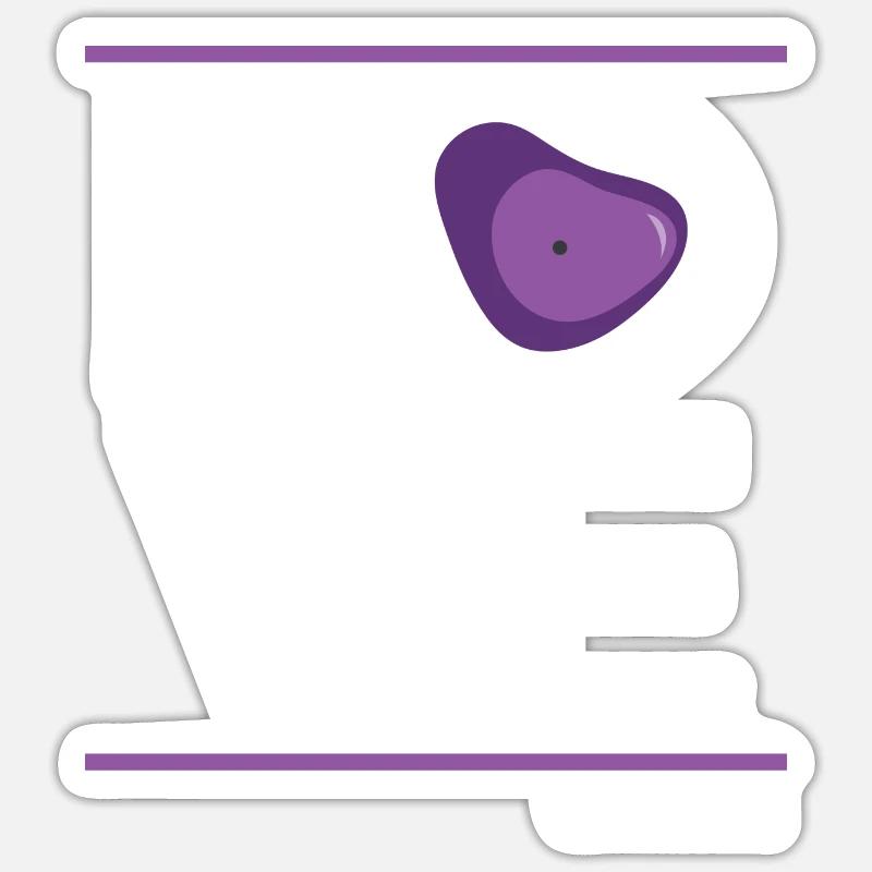 bouldern boulderfelsen freiklettern climbing Sticker Größe S (10 x 10 cm)