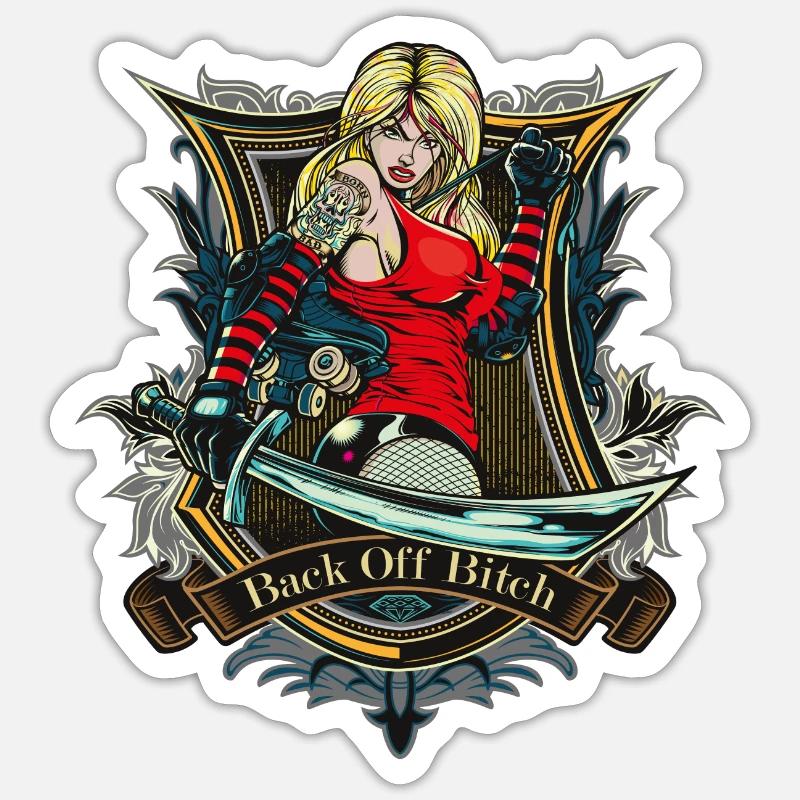 Sticker size S (10 x 10 cm) - 