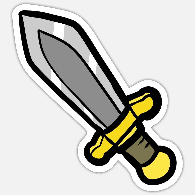 Spada Sticker formato S (10 x 10 cm)