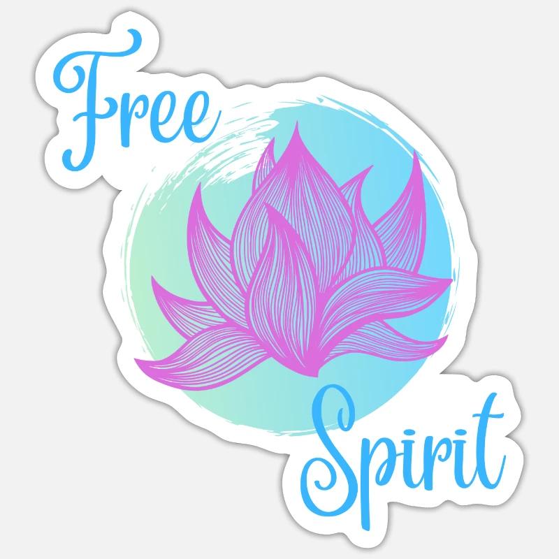 libre Sticker taille S (10 x 10 cm)