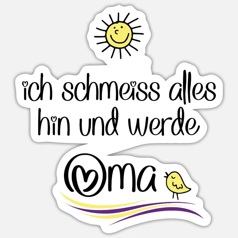 Sticker Größe S (10 x 10 cm) - 