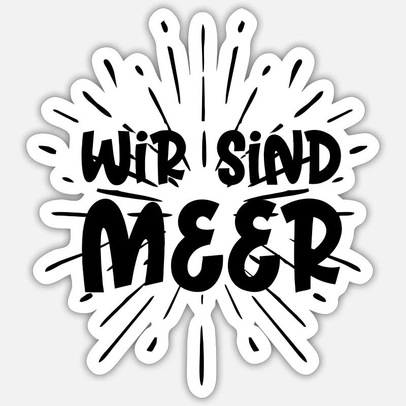 Sticker Größe S (10 x 10 cm) - 