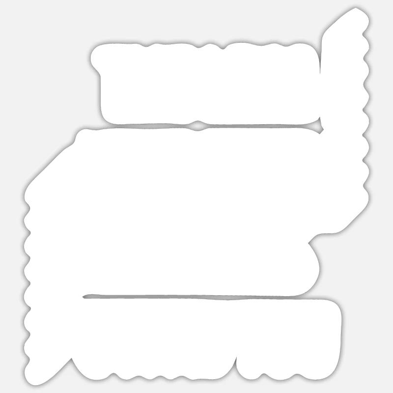 Minimalism Sticker size S (10 x 10 cm)