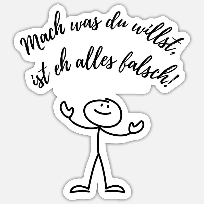 Sticker Größe S (10 x 10 cm) - 