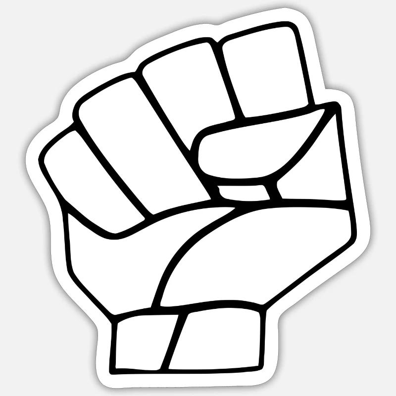 Freedom - Sticker size S (10 x 10 cm) - white matte