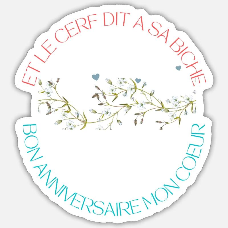 Sticker taille S (10 x 10 cm) - 