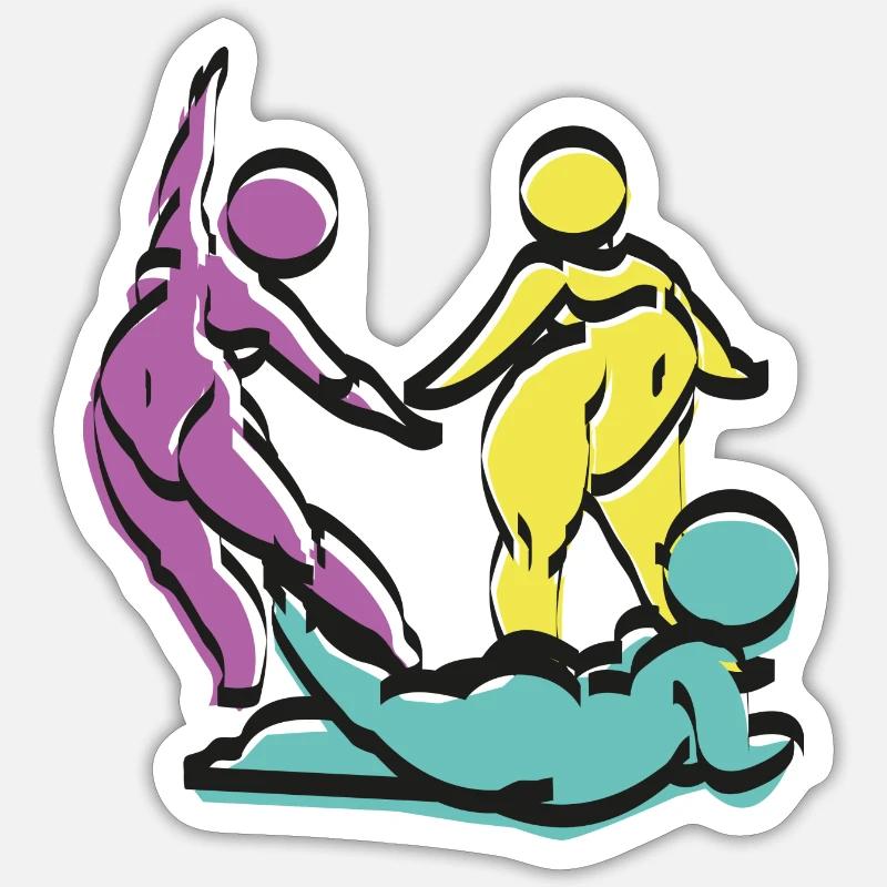 Sticker size S (10 x 10 cm) - 