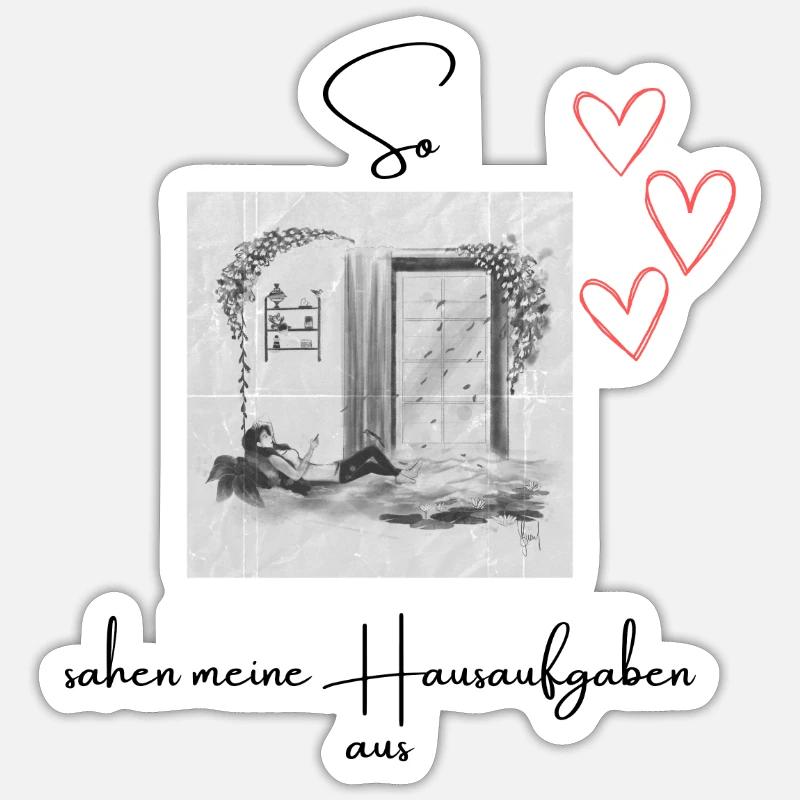 Sticker Größe S (10 x 10 cm) -