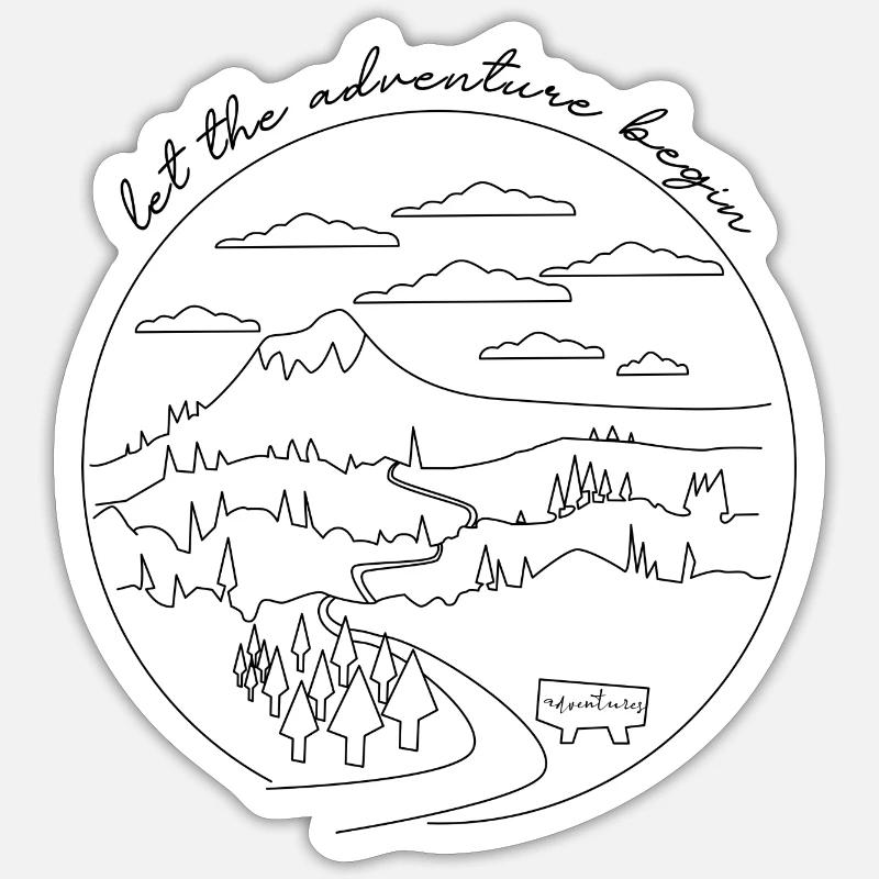 Sticker taille S (10 x 10 cm) - 