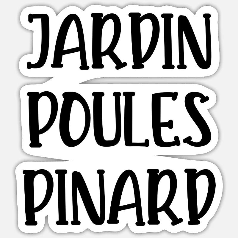 Sticker taille S (10 x 10 cm) - 