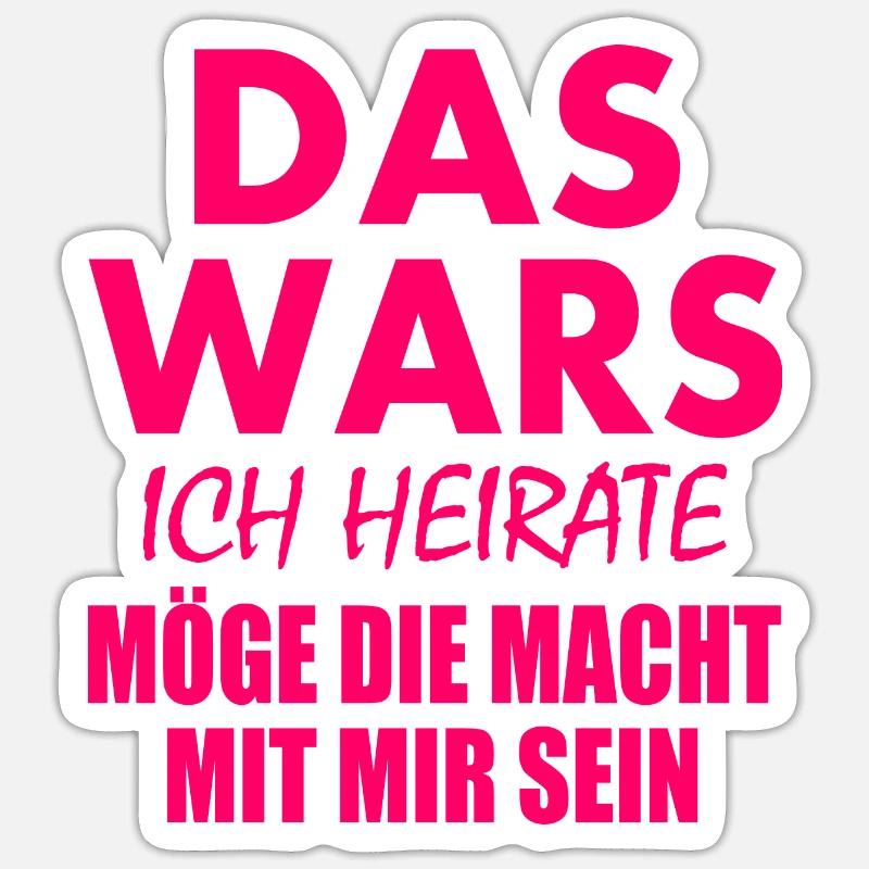 Sticker Größe S (10 x 10 cm) - 